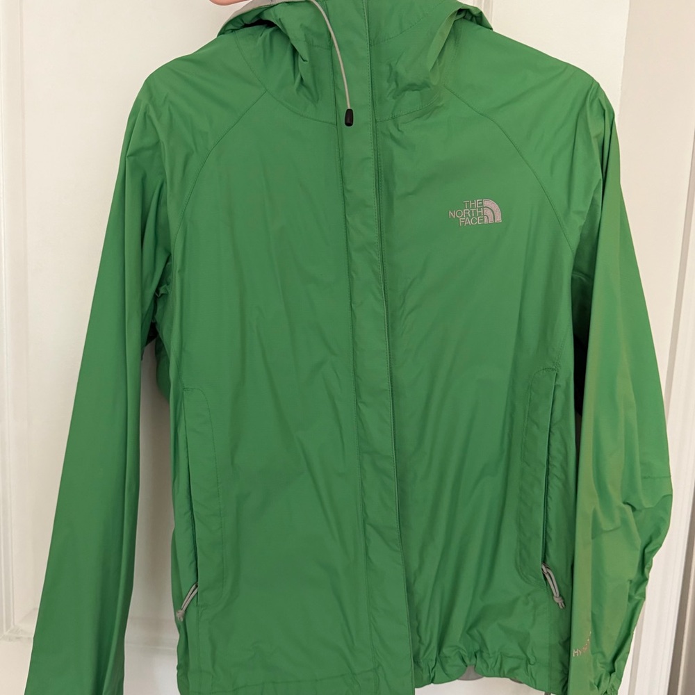 The North Face Vibrant Green Windbreaker